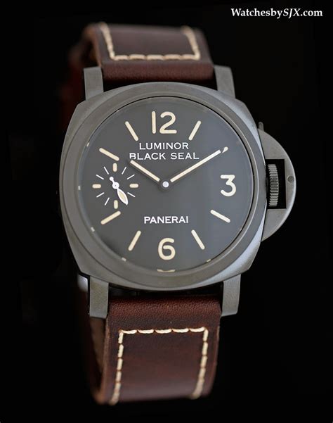 Panerai Special Editions Black Seal Co